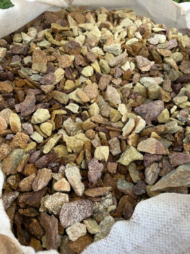 Златолит персиковый декоративная каменная крошка купить в Мелеузе