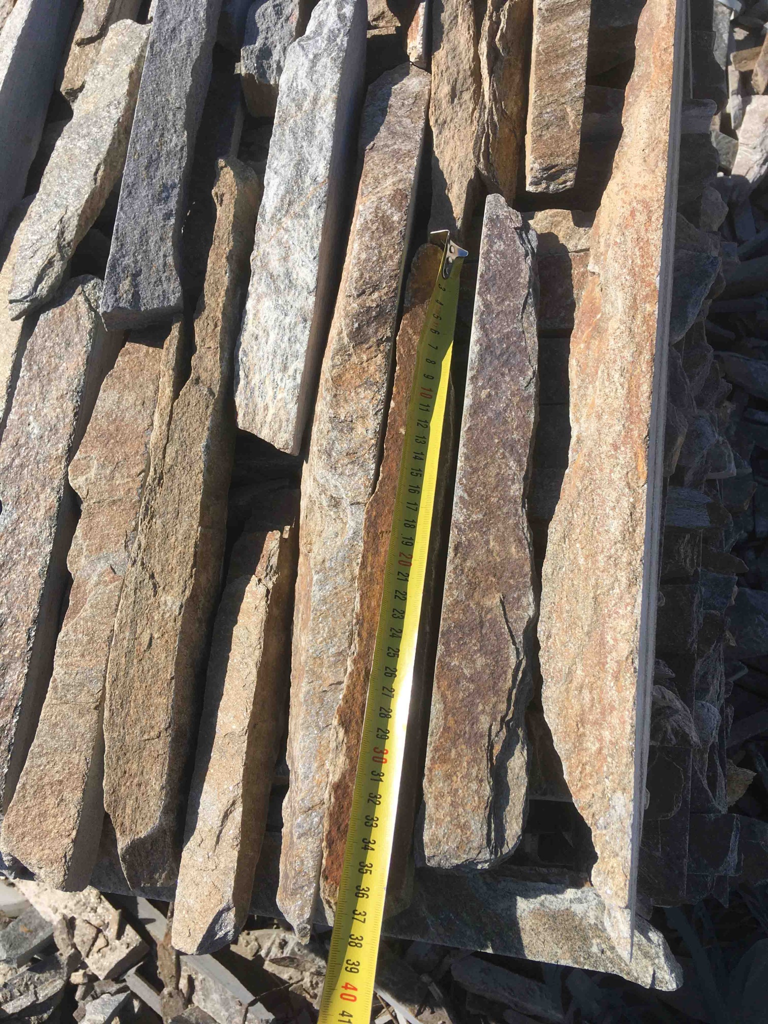 Горбушка златолит мультиколор для облицовки купить в Мелеузе