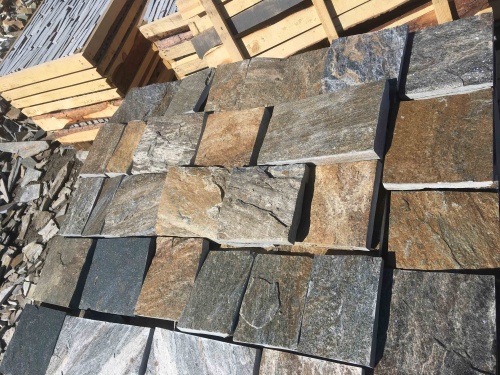 Плитка пилёная златолит Уральский для фасада купить в Мелеузе