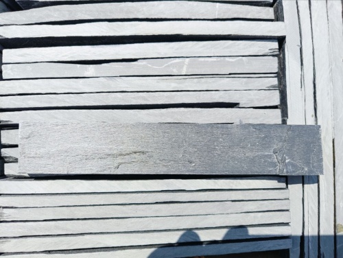 Плитка чёрная из натурального камня фасадная 30 см * 5 см, толщина 7 мм -30 мм купить в Мелеузе