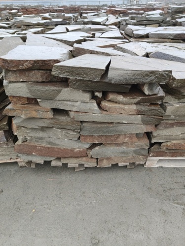 Плитняк песчаник серо-зелёный для мощения 60-65 мм купить в Мелеузе